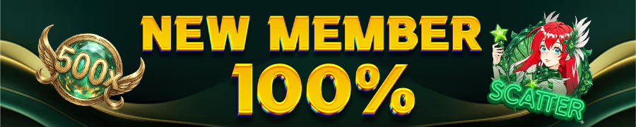 BONUS NEW MEMBER DEPOSIT 100%